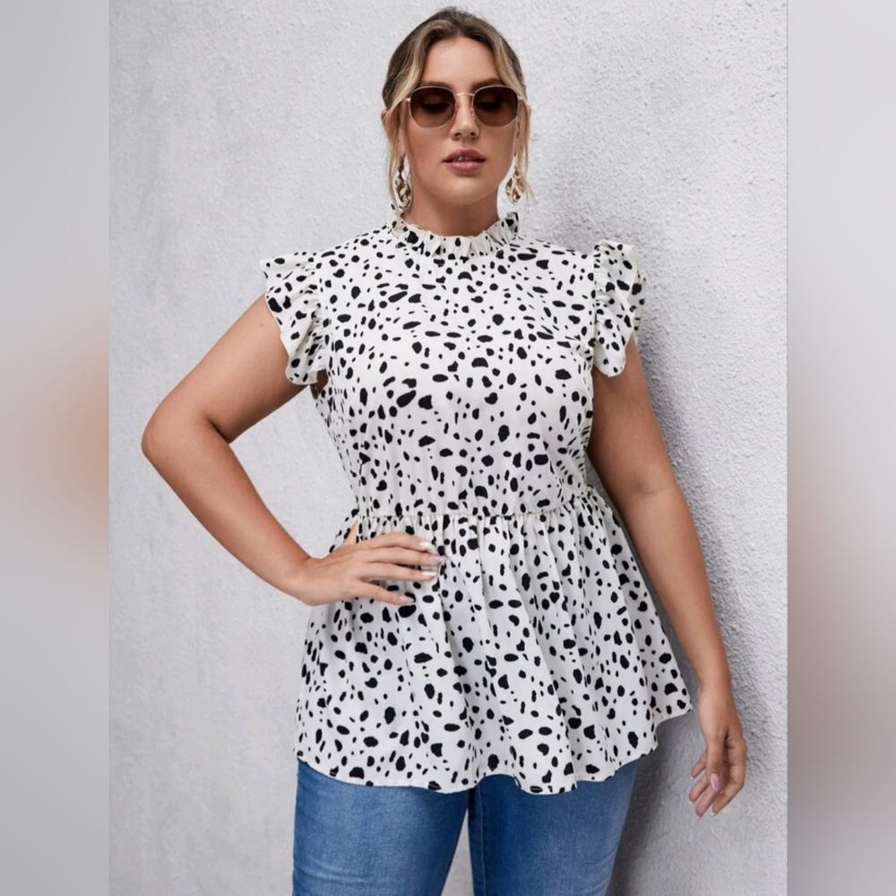 Plus size blouse